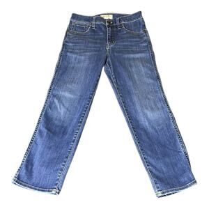 Madewell Jeans Womens 26P Stovepipe High Rise Medium Wash Stretch Denim 5 Pocket